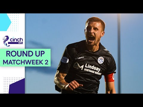 Ayr United Secure Late Win over Queens Park! | Lower League Matchweek 2 Round Up | cinch SPFL
