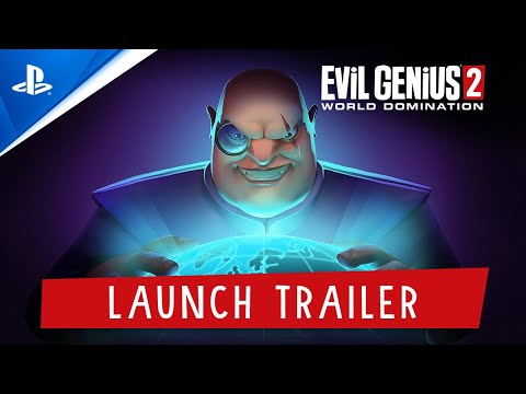 Evil Genius 2: World Domination – Launch Trailer | PS5, PS4