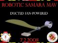 Worlds first controllable robotic samara monocopter MAV, University of Marylands Ulrich flyer