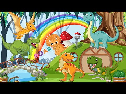 Tanz wie ein Dino! | Lustiges Kinderlied zum Hüpfen und Brüllen |Dinosaurier Lied|Cartoon für kinder