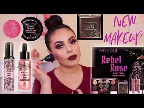 NEW WET N WILD REBEL ROSE COLLECTION FIRST IMPRESSIONS + REVIEW! | JuicyJas - UCqTR5f7YkGro3cPv23SqcqQ