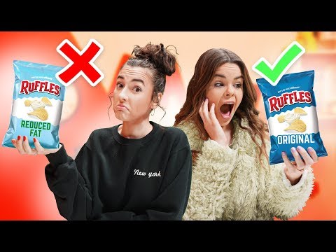 BLINDFOLD Taste Test Challenge: Diet VS Regular!
