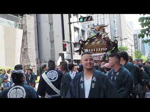 日本橋 椙森神社 例大祭 本祭 大神輿渡御 堀留町一丁目町内渡御 2026/05/16 b85