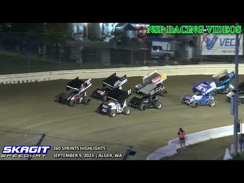 September 9, 2023 360 Sprints Highlights Skagit Speedway - dirt track racing video image