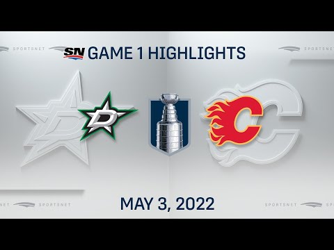 NHL Game 1 Highlights | Stars vs. Flames - May 3, 2022