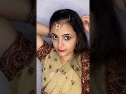 Navratri Hairstyle #explore #youtubeshorts #hairstyle #new #navratri #quick #navratrispecial