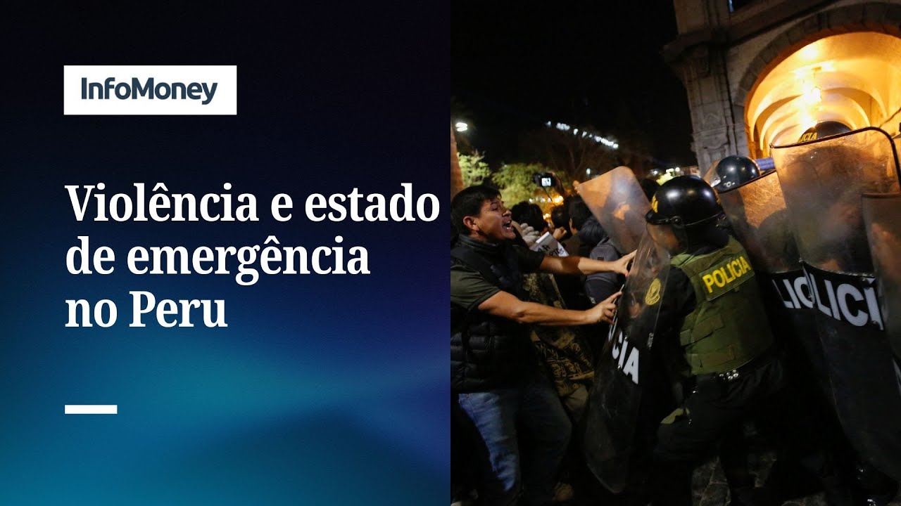 Presidente do Peru declara estado de emergência em resposta a onda de violência | InfoMoney News