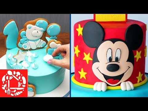 Топ 5 украшений Торта для Мальчика! Как красиво украсить торт в домашних условиях
