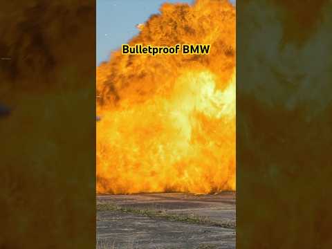 This is a bulletproof BMW 7 Series