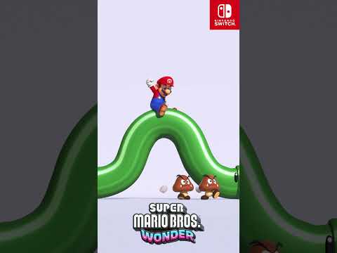 Super Mario Bros. Wonder – All aboard the Inchworm Pipe! #Shorts