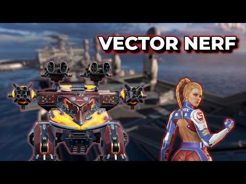 WR - It's Finally Happened... Vector Nerf Hit The Live Server | War Robots