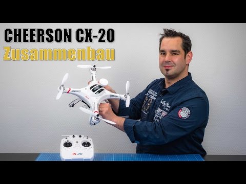 Cheerson CX-20 #02 - Zusammenbau - UCfV5mhM2jKIUGaz1HQqwx7A