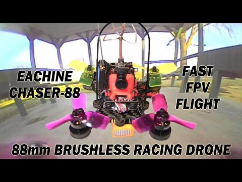 Eachine Chasser 88 Nano Racing Drone Flight Test: Fast FPV Flight Review - UCXIEKfybqNoxxSpHYT_RVxQ