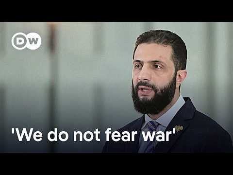 Syria's interim president vows to hold attackers on the Druze minority accountable | DW News