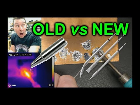 EEVblog #1064 - Soldering Irons OLD vs NEW - UC2DjFE7Xf11URZqWBigcVOQ