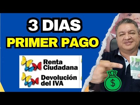 👉🏻 Solo faltan 3 días para la primera entrega de Renta Ciudadana  y Devolución de IVA.🙏🏻😃