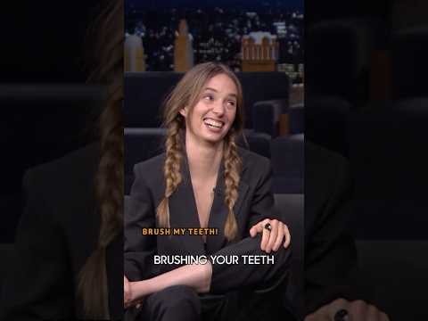 Reverse Charades w/ #RoseByrne, #MayaHawke & #Miguel! #FallonTonight