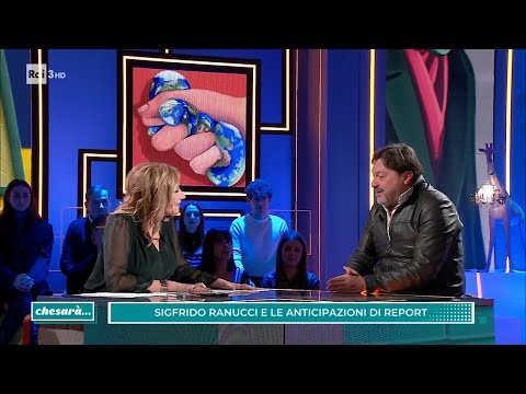 Sigfrido Ranucci e le anticipazioni di Report - Chesarà... 03/12/2023