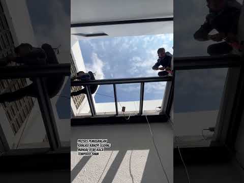 Pusat kanopi Tangerang BSD Tlp 081281093916 #kanopikacatempered #kanopislidingotomatis