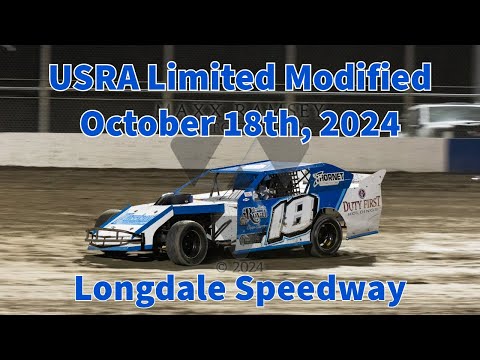 Longdale Speedway USRA Limited Mod 10/18/24 #10 Alex Wiens/#18 Kyle Wiens - dirt track racing video image