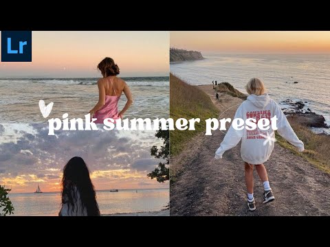 Adobe Lightroom Tutorial | Summer Preset [ Photo Editing Tutorial