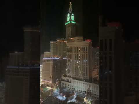 #Holy mecca#City of peace #biggest clock tower#masjid al haram.
