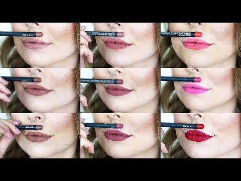 MAC Lip Liner Swatches! | Soar, Stripdown, Whirl, Cherry & more! - UC1TagMMEjuI8t4Yxy_Q7opA