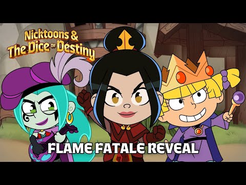 Nicktoons & The Dice of Destiny - Flame Fatale Reveal