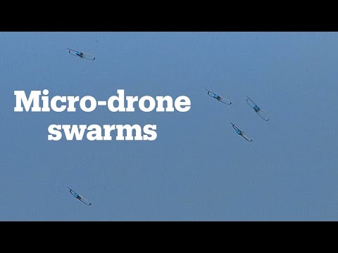 US to release swarms of micro-drones - UC7fWeaHhqgM4Ry-RMpM2YYw