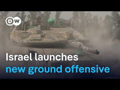 Israel launches extensive ground operations in Gaza as ceasefire talks resume | DW News