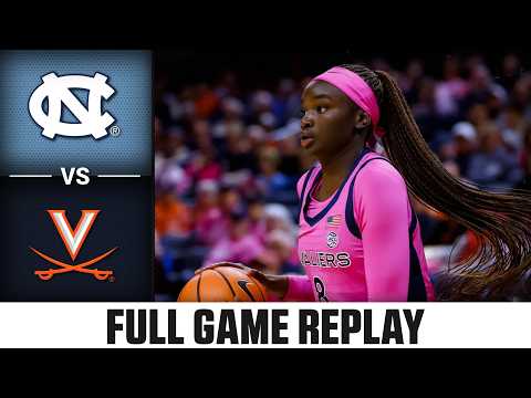 North Carolina vs. Virginia Full Game Replay | 2025-26 ACC Women’s Basketball