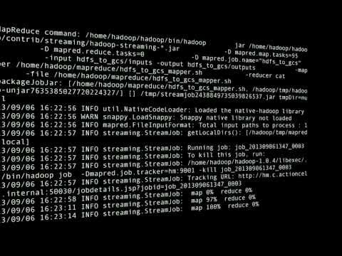Hadoop on Google Compute Engine for Processing Big Data - UC_x5XG1OV2P6uZZ5FSM9Ttw