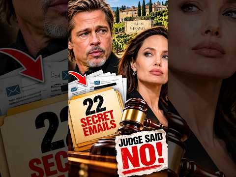Brad Pitt Wanted Angelina Jolie’s 22 Secret Emails—But the Judge Said NO!