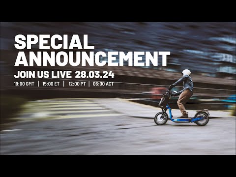 FIRST EVER STAND-ON MOPED road-legal electric scooter | Swifty GO GT500
