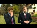 Prince William and Prince Harry interview on charity work in Africa