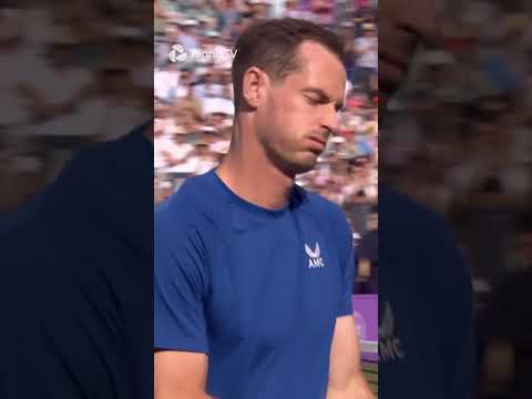 Standing Ovation For Andy Murray At Queen's 👏