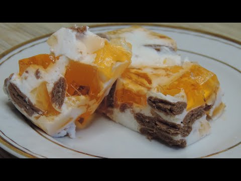 🍀🧁Найшвидший десерт,що я готувала.Чудовий.Бите скло.Рецепт українською,желе