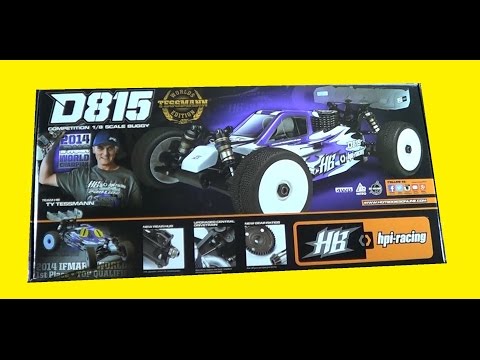 Unboxing: Hot Bodies D815 Ty Tessmann Nitro Buggy - UC2SseQBoUO4wG1RgpYu2RwA