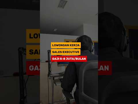 Lowongan kerja Sales Executive gaji 8jt #lowongankerja