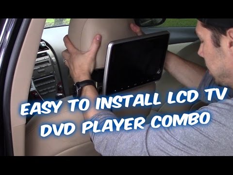 Easy way How to install universal car seat Headrest DVD TV monitor gaming system - UCUfgq9Gn8S041qQFl0C-CEQ