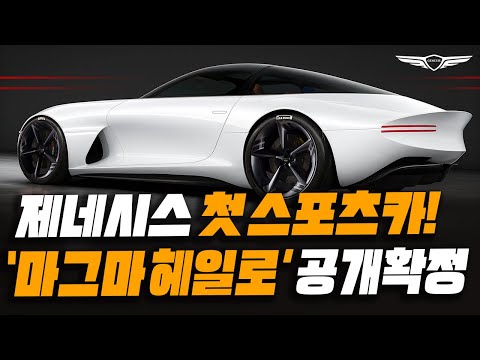 [최초공개] 제네시스 역사상 첫 공식 스포츠카 '마그마 헤일로' 공개확정! 국산차의 새 시대를 열 신차의 출시일과 가격은?