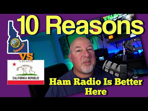ID vs CA  10 Reasons Ham Radio is Better Here