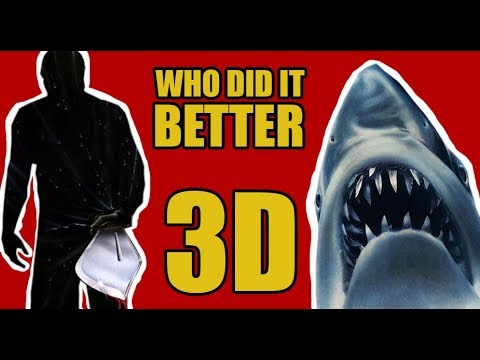 Friday the 13th Part III vs Jaws 3-D | Who Did It Better: 3D