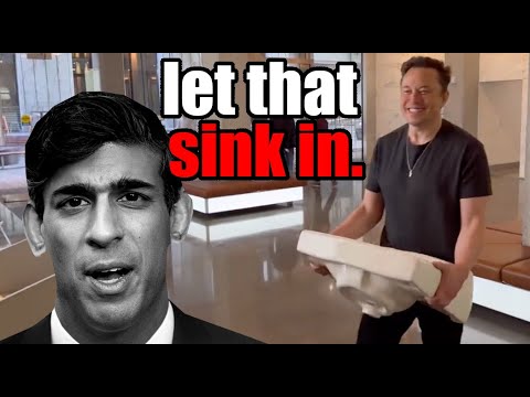 Elon Arrives at Twitter HQ, Rishi Sunak WEF's New UK Puppet, Harari's Digital Armageddon