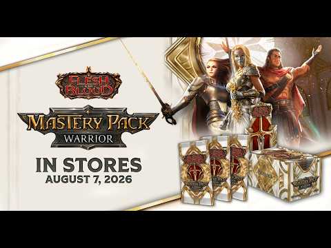 Flesh and Blood: Mastery Pack Warrior UNBOX STREAM #fabtcg