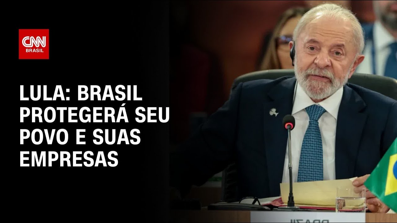 Lula diz que Brasil protegerá seu povo e empresas após tarifa de Trump | CNN PRIME TIME