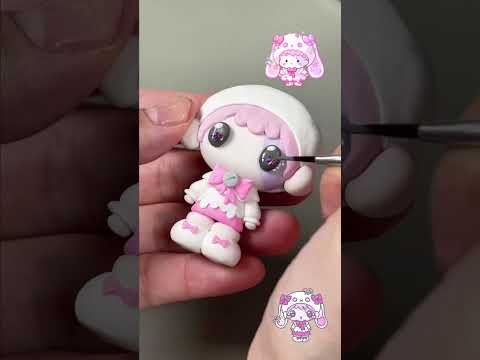🧟클레이로 좀비 토끼 루루 만들기🐰 Making zombie <strong>bunny</strong> Lulu with clay #tanghulumaster #탕후루의달인 #フルーツ飴の達人 #asmr
