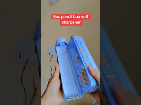 Bus Pencil Box #haulvideo #stationarycollection #schoolsupplies #explore #stationeryhaul #fypシ