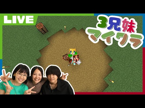 【マイクラ＆性格診断】クリーパートラップ作ったり性格診断やったりする【3兄妹マイクラ】