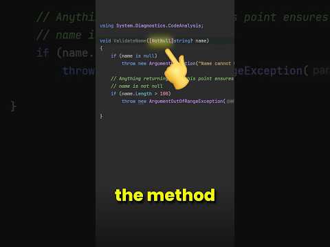 Hidden gems in C#